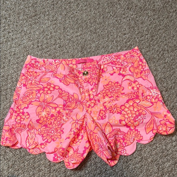 Lilly Pulitzer Pants - Lilly Pulitzer Pink High Waist Shorts